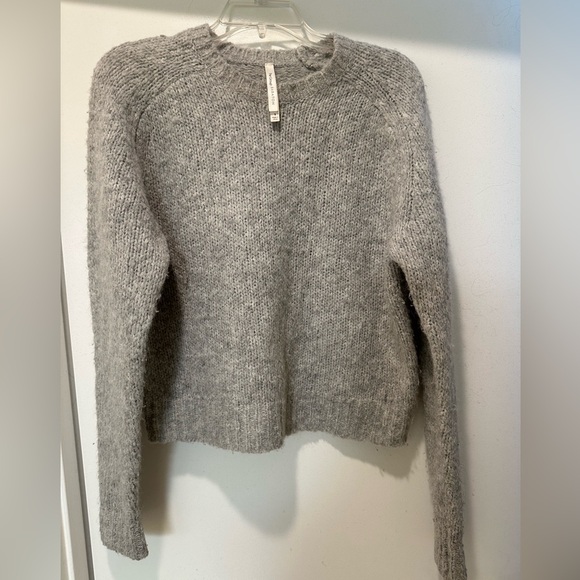 Aritzia Sweaters - The Group Babaton by Aritzia Cozy Gray Crew Neck Sweater